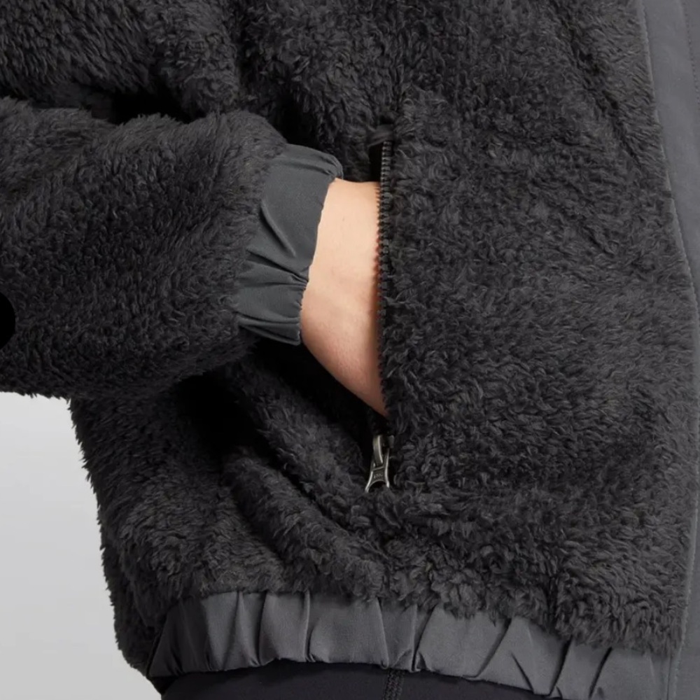 VUORI Sherpa Cozy Black Large Jacket - Picture 5 of 10